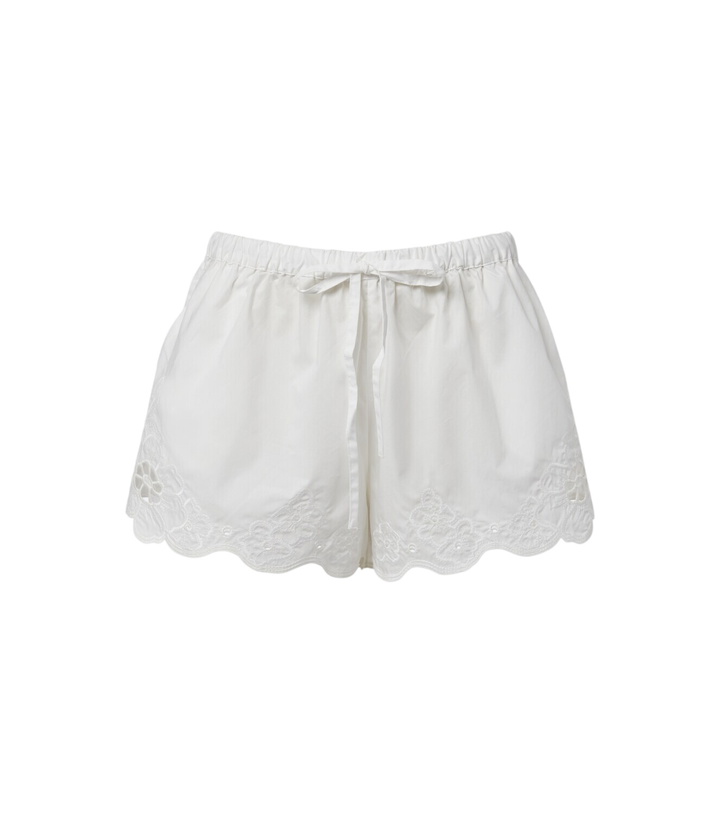 Photo: SIR Klara emboirdered cotton shorts