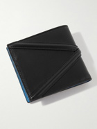 Alexander McQueen - Logo-Print Leather Billfold Wallet - Black
