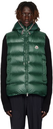 Moncler Green Luiro Down Vest