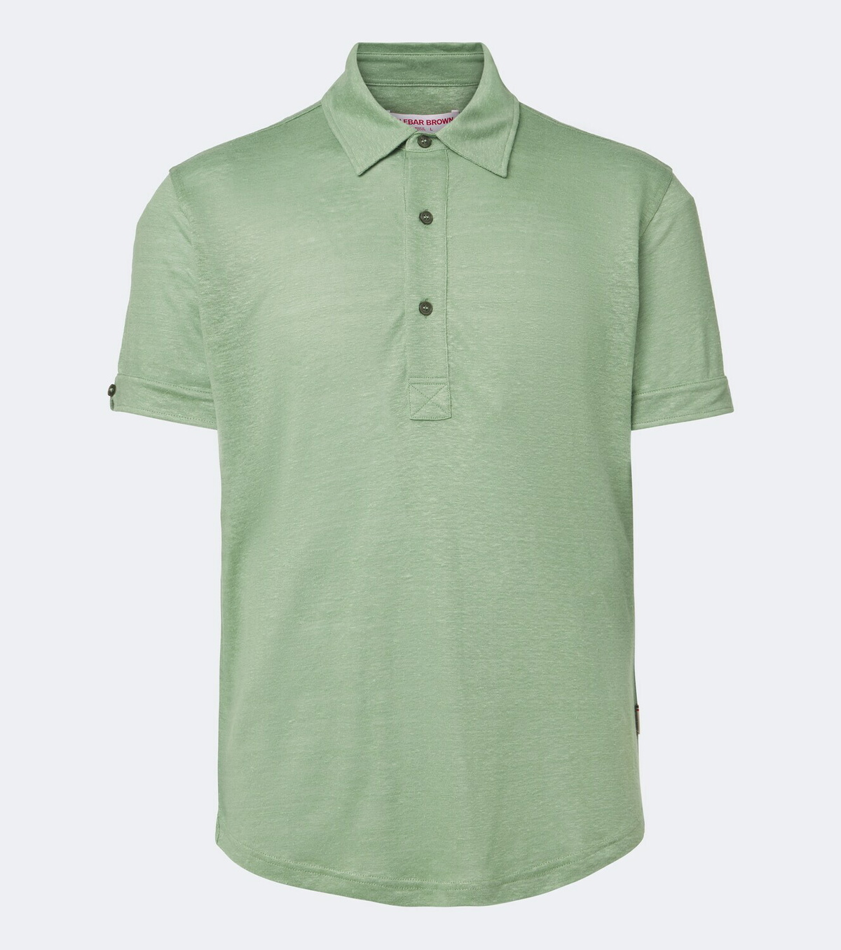 Orlebar Brown Sebastian linen jersey polo shirt