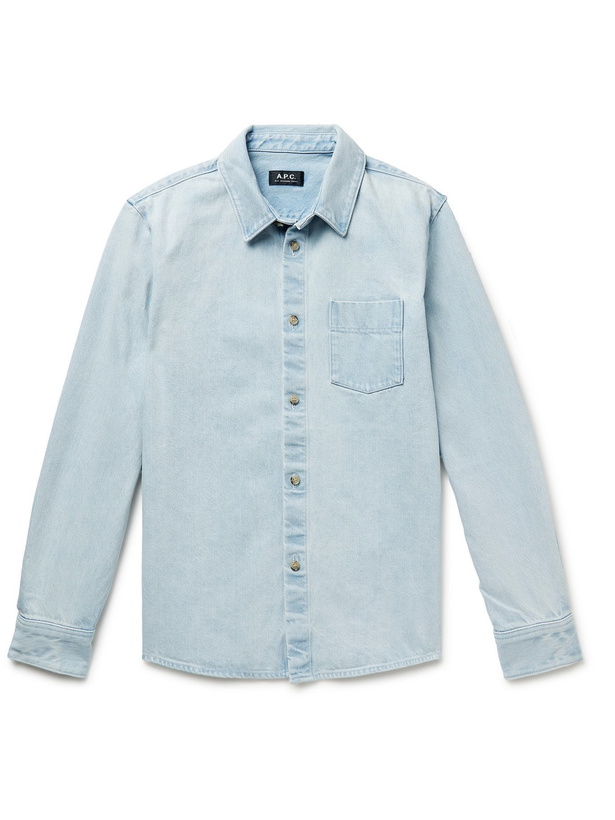 Photo: A.P.C. - Victor Denim Shirt - Blue