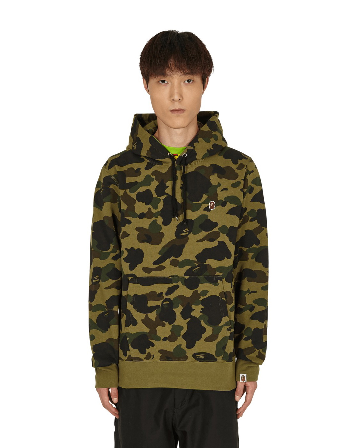A Bathing Ape 1st Camo One Point Pullover Hooded Sweatshirt A