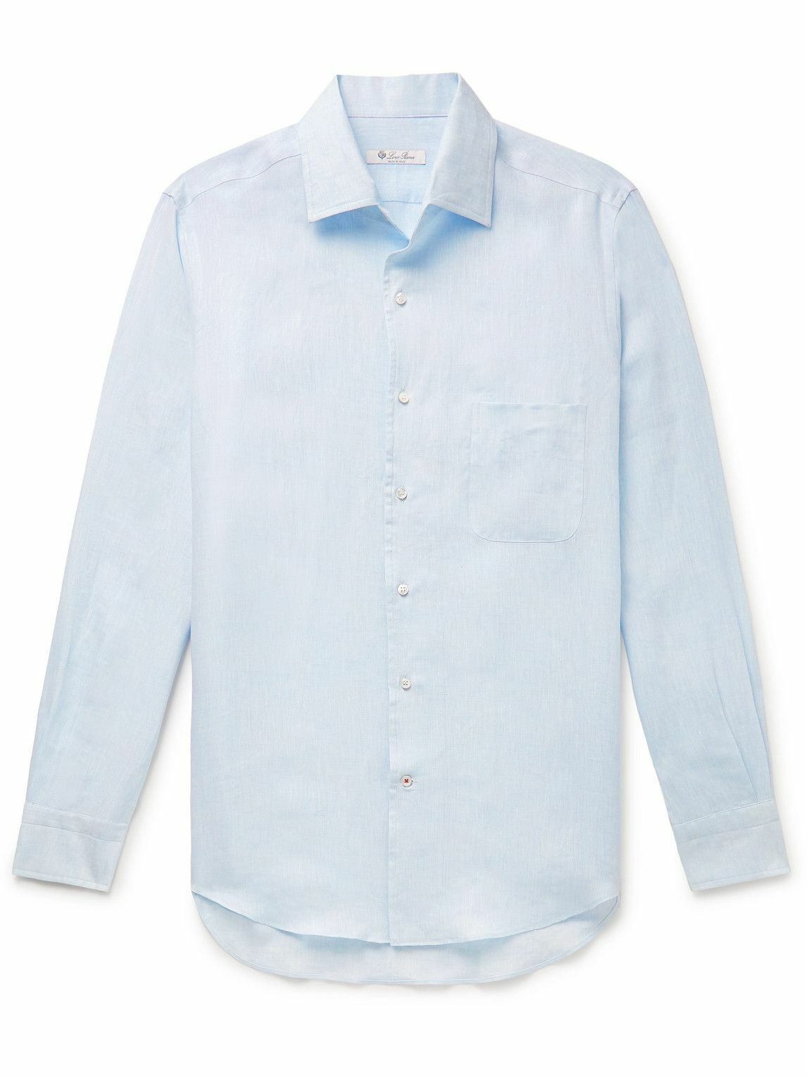 Loro Piana - Arizona Linen Shirt - Blue Loro Piana