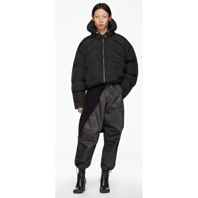 Black cheap duvet jacket