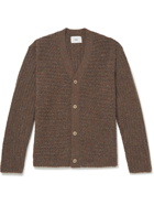 Folk - Signal Ribbed-Knit Cardigan - Brown