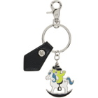 Vivienne Westwood Multicolor Rocking Horse Teddy Keyring