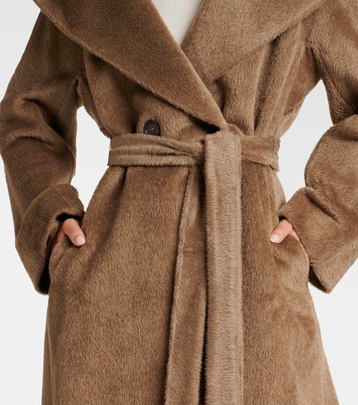 S MAX MARA ELIANA コート S Max Mara Eliana alpaca and wool coat S Max Mara