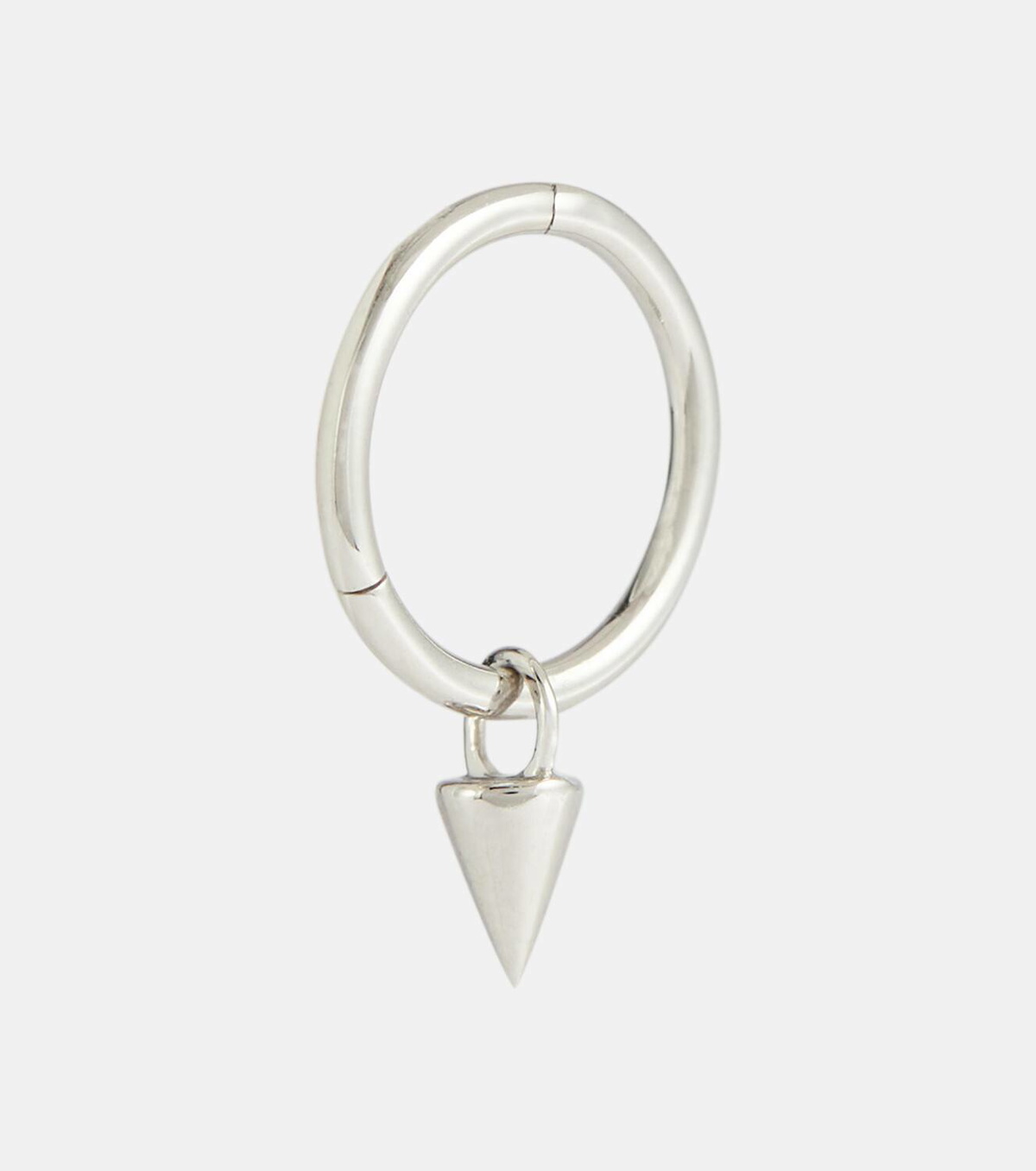 Maria Tash 14kt white gold single earring