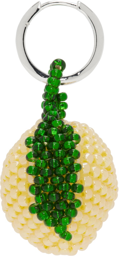 Photo: Pura Utz Yellow & Green Lemon Single Earring