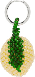 Pura Utz Yellow & Green Lemon Single Earring
