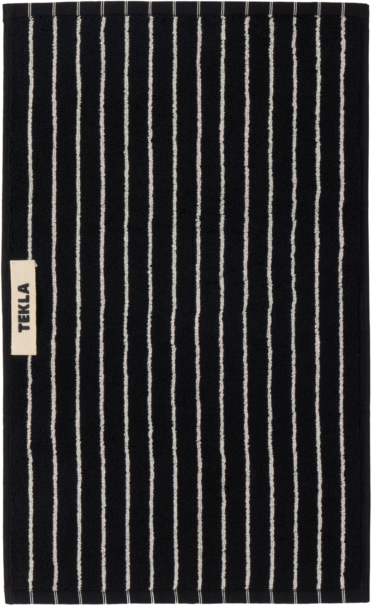 Tekla Black Striped Towel Set, 3 pcs