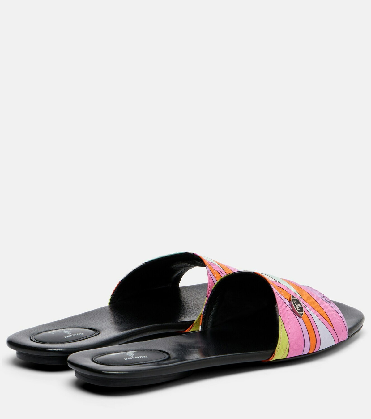 Pucci Yummy Iride twill slides