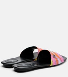 Pucci Yummy Iride twill slides