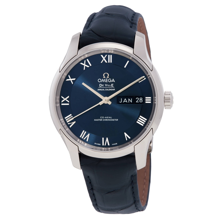 Photo: Omega De Ville Automatic Blue Dial Mens Watch 433.13.41.22.03.001