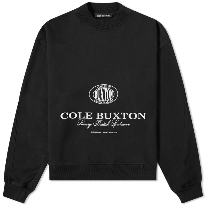 Photo: Cole Buxton Crest Logo Crew Sweat - END. Exclusive