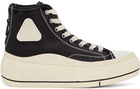 R13 Black Kurt High-Top Sneakers