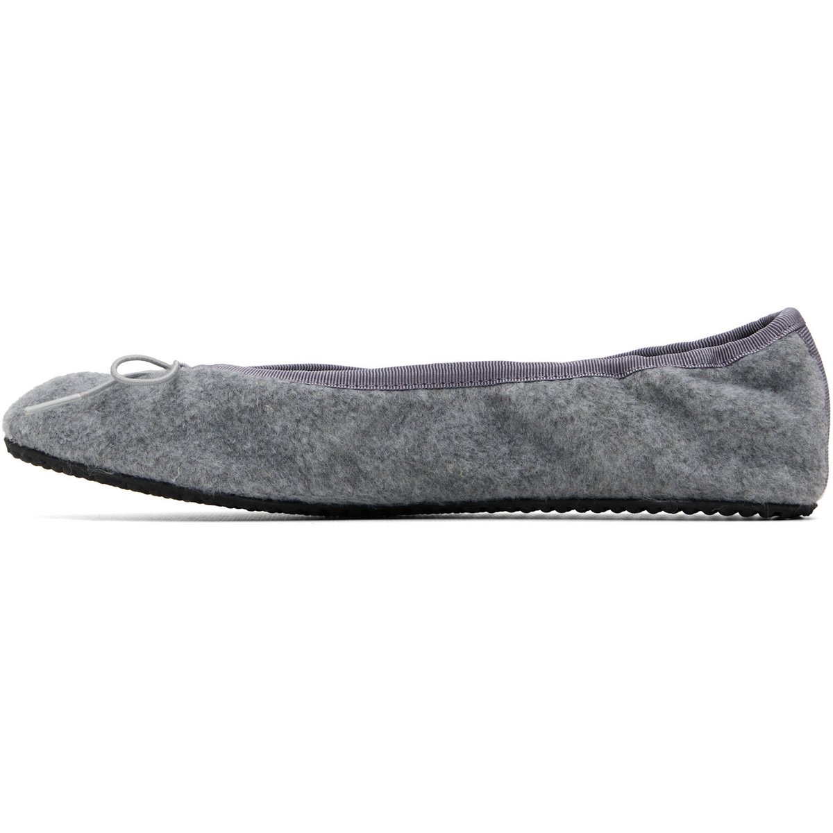 Gimaguas Gray Bailarina Felt Ballerina Flats