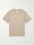 Aimé Leon Dore - Unisphere Logo-Print Cotton-Jersey T-Shirt - Neutrals