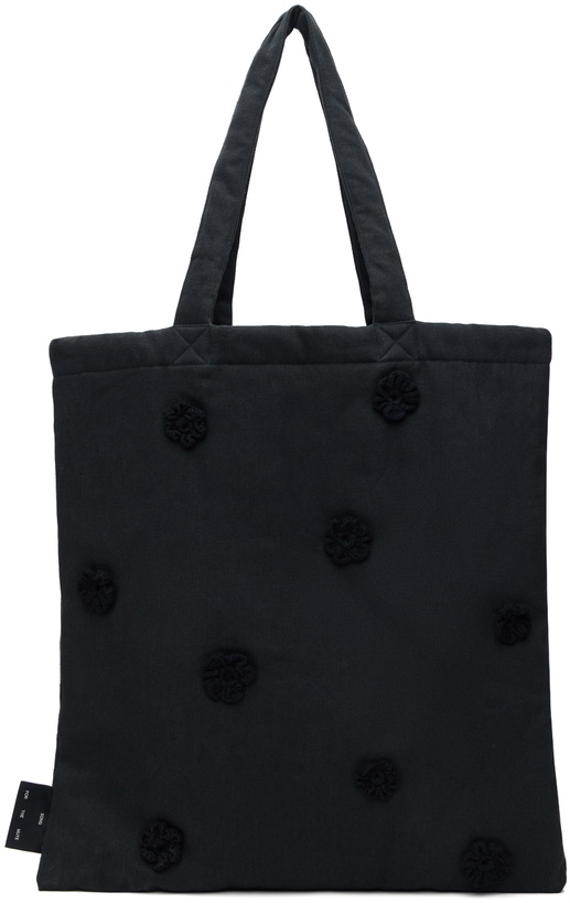 Photo: Song for the Mute Black Daisy Tote