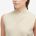 Studio Nicholson Women's Knitted Vest in Parchment