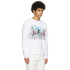 Valentino White Roman Sketches Sweatshirt