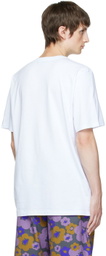 MSGM White Printed T-Shirt