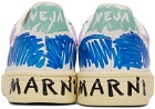 Marni Multicolor Veja Edition V-10 Sneakers