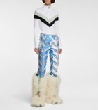 Pucci - Freezy shearling knee-high boots