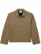 John Elliott - Wool-Gabardine Coach Jacket - Brown