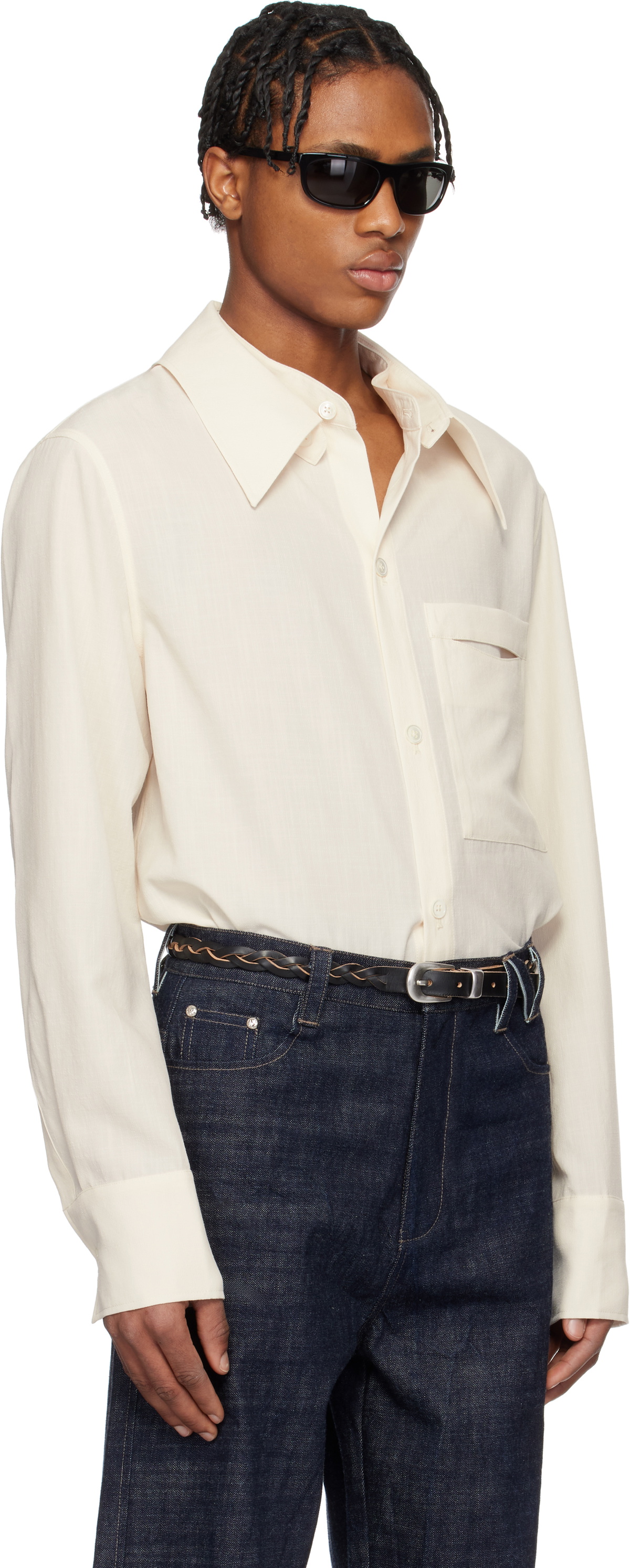 トップス NULLUS ENTANGE CHEKERED SOALON SHIRT NULLUS ENTANGE CHEKERED SOALON SHIRT 【公式通販】