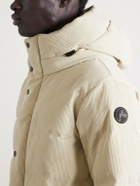 Fusalp - Atila Padded Corduroy Down Hooded Ski Jacket - Neutrals