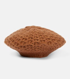 Loro Piana Cashmere and silk knit beanie