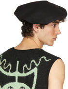 Charles Jeffrey Loverboy Black Tamashana Beret