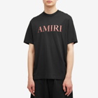 AMIRI Men's Gradient Core Logo T-Shirt in Black/Red