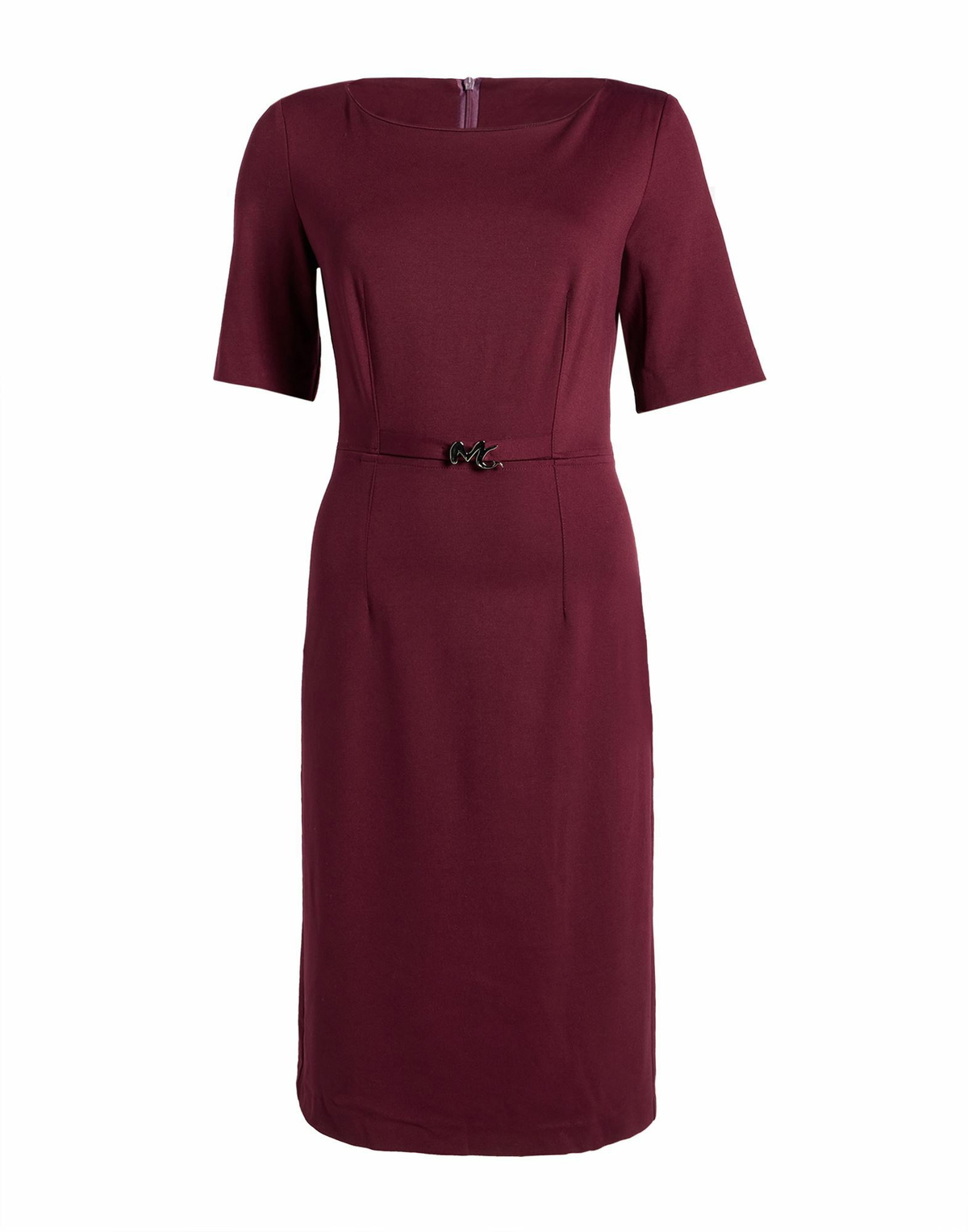Manila Grace Womens Midi dress Burgundy