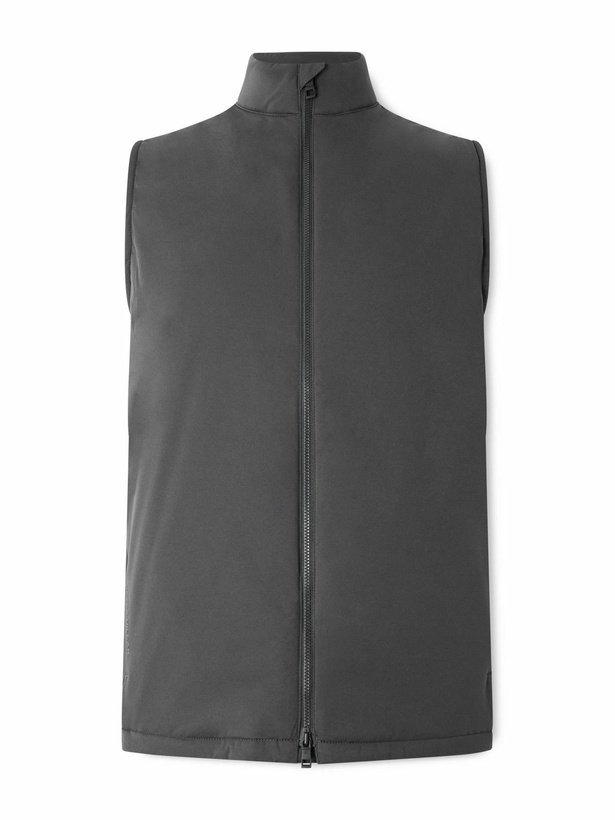 Photo: Peter Millar - Fuse Hybrid Jersey-Trimmed Shell Gilet - Black