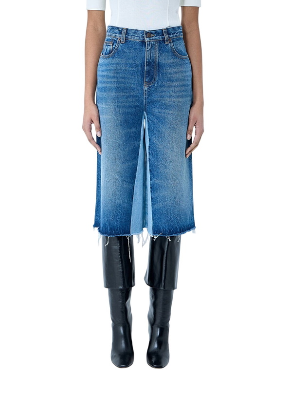 Photo: Chloé Contrast Denim Shorts