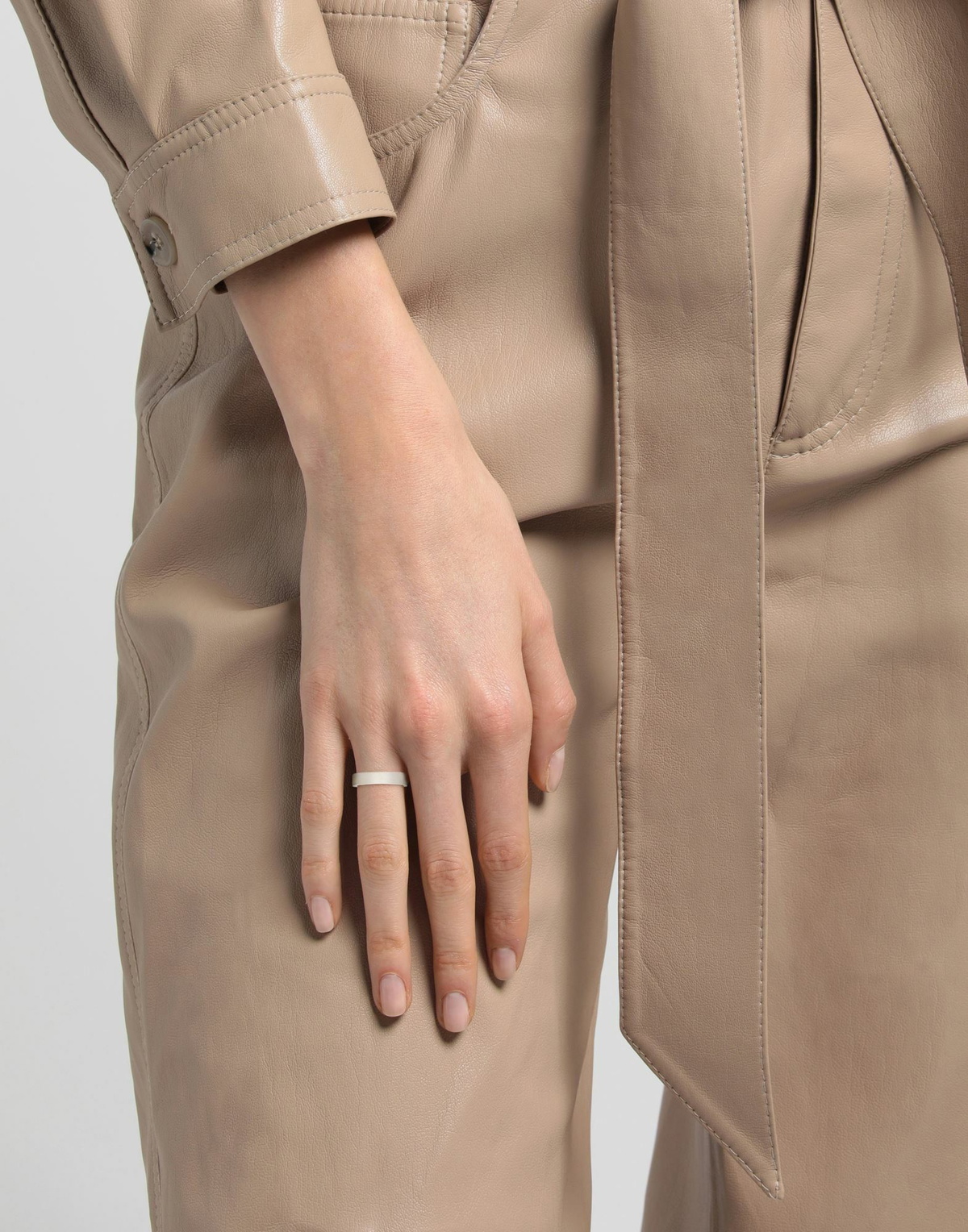 Le Gramme Womens Ring in Silver