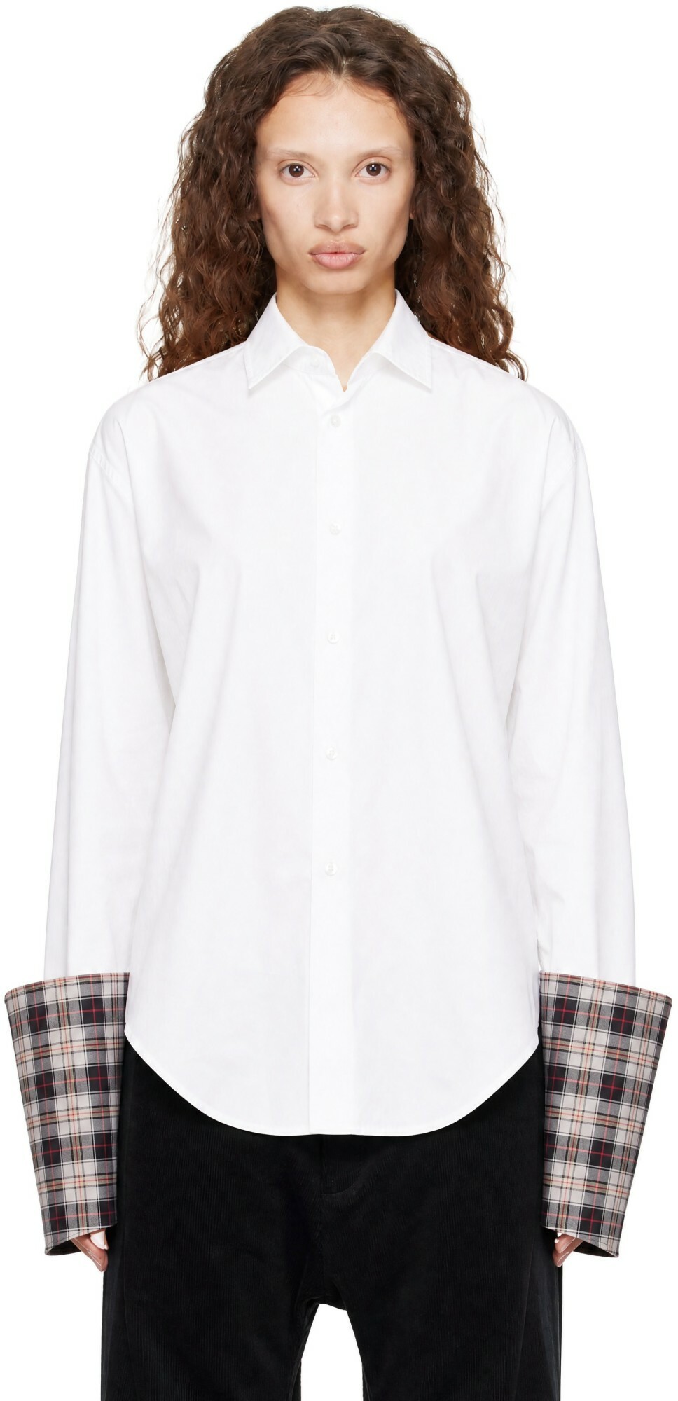ABRA White Back Pocket Shirt
