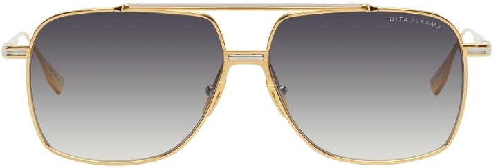 Photo: Dita Black & Gold Alkamx Sunglasses