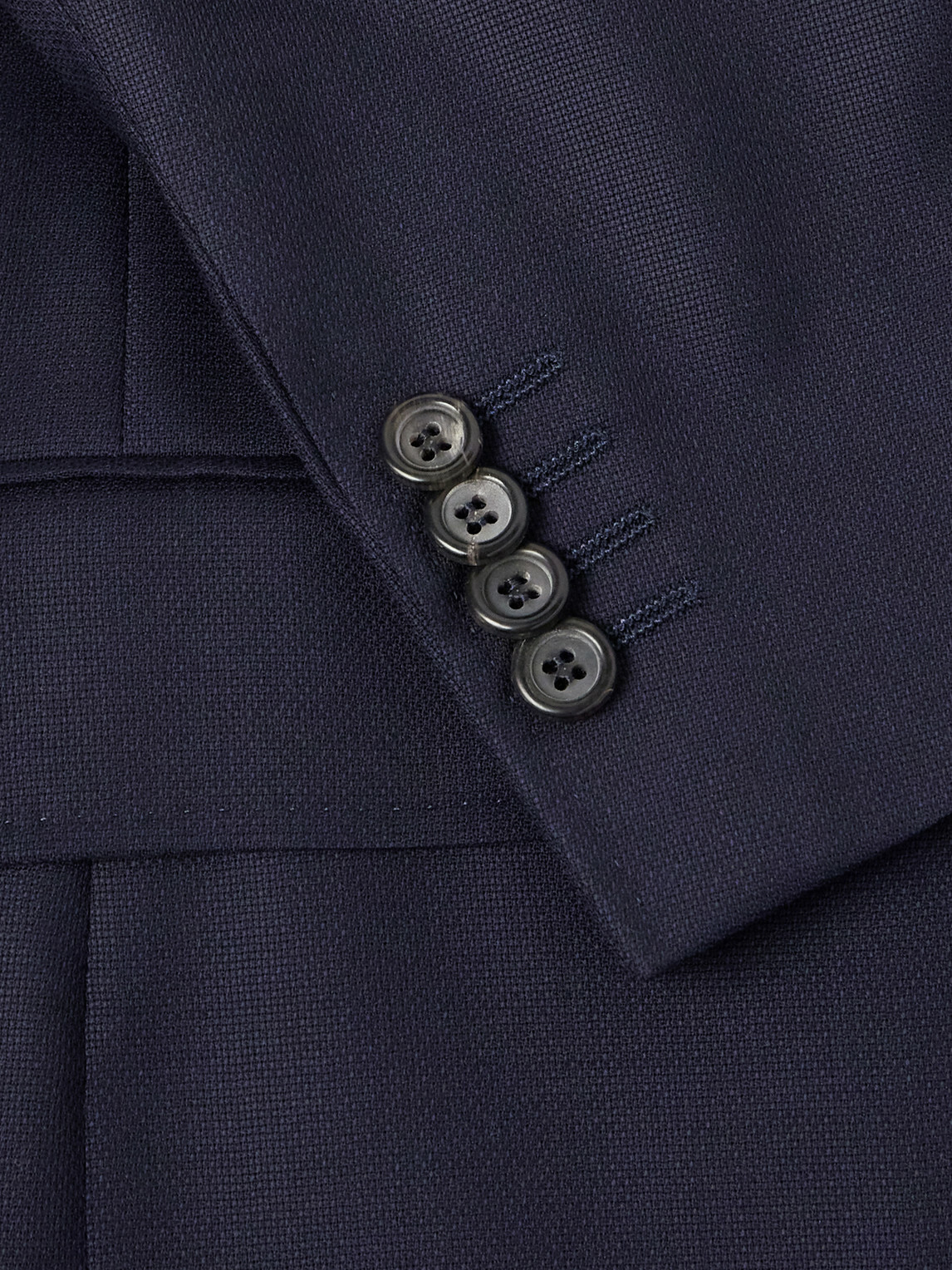 Canali - Kei Wool-Basketweave Blazer - Blue