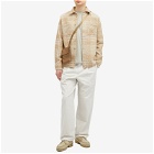 Wax London Men's Whiting Giant Ombre Overshirt in Beige