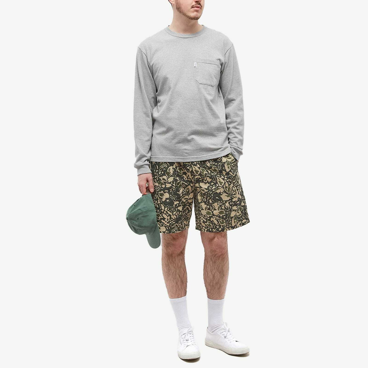 YMC - Man - Green - Shorts main image 1
