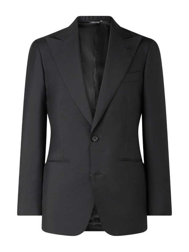 Photo: Saman Amel - Woven Blazer - Black