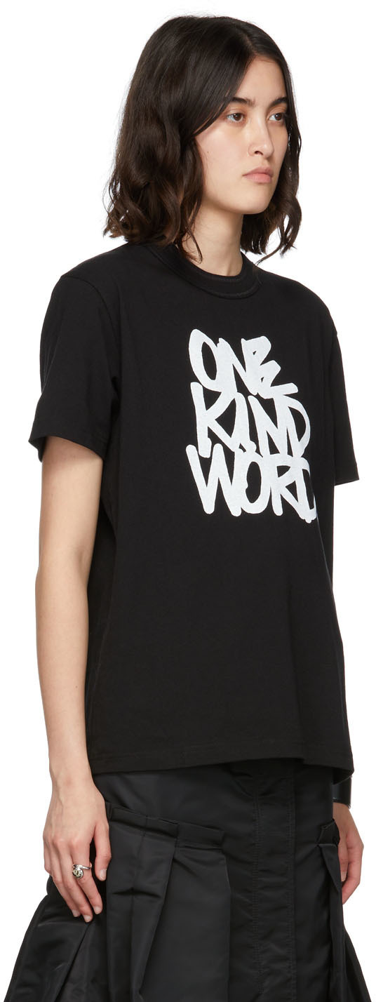 定価(18,700) SACAI Eric Haze T-Shirt black - Tシャツ/カットソー