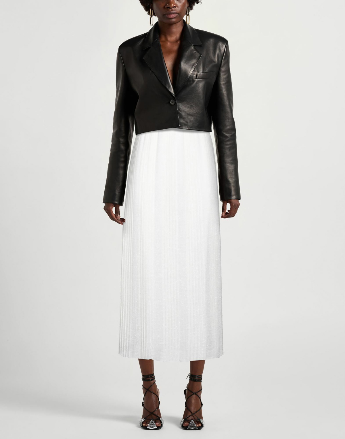 Peserico Womens Maxi skirt in White