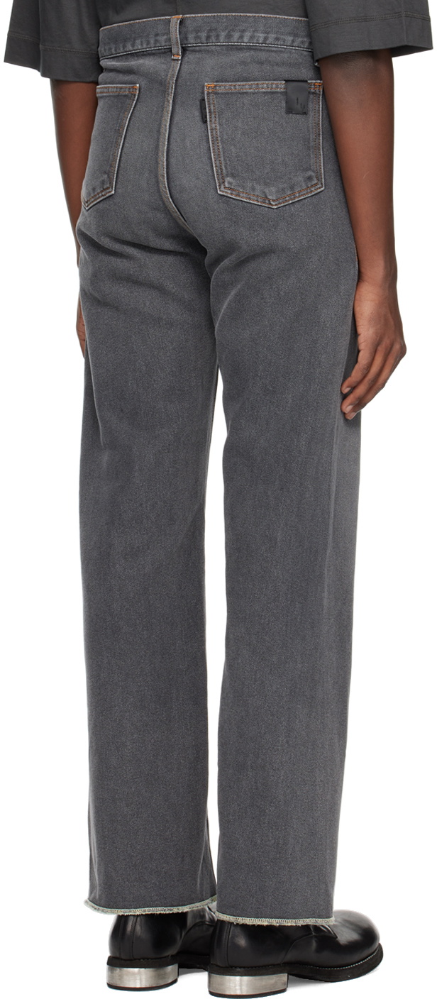 N.Hoolywood Gray Flared Jeans