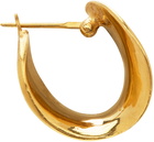 AGMES Gold Mini Laila Hoop Earrings