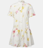 Erdem Floral cotton minidress