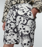 ERL - Printed cotton shorts